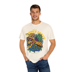 Pineapple Skull Tee - Tropical Skull Tee - Edgy Summer Gift