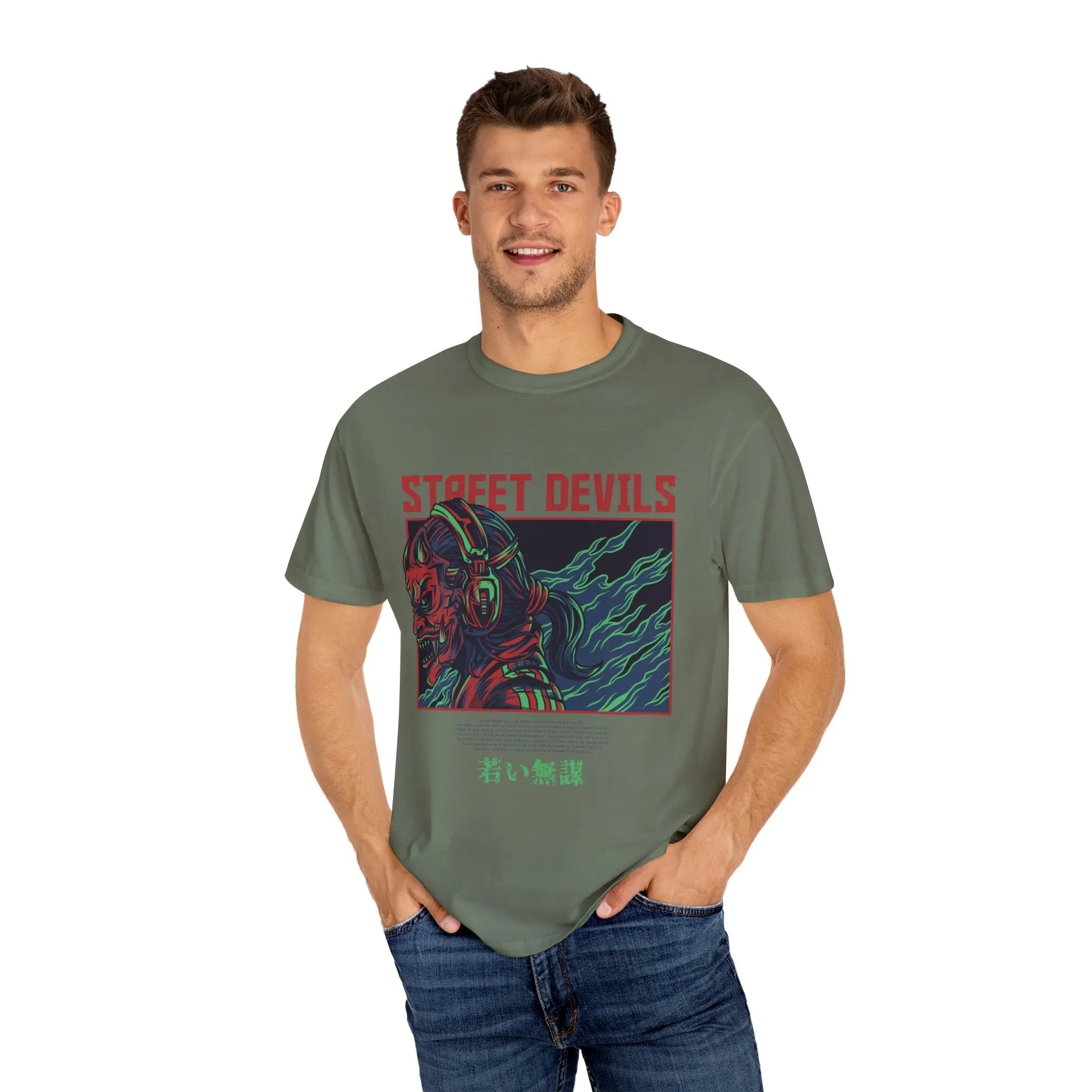 Street Devils Graphic Unisex Relaxed Fit T-Shirt - Sinful Threads