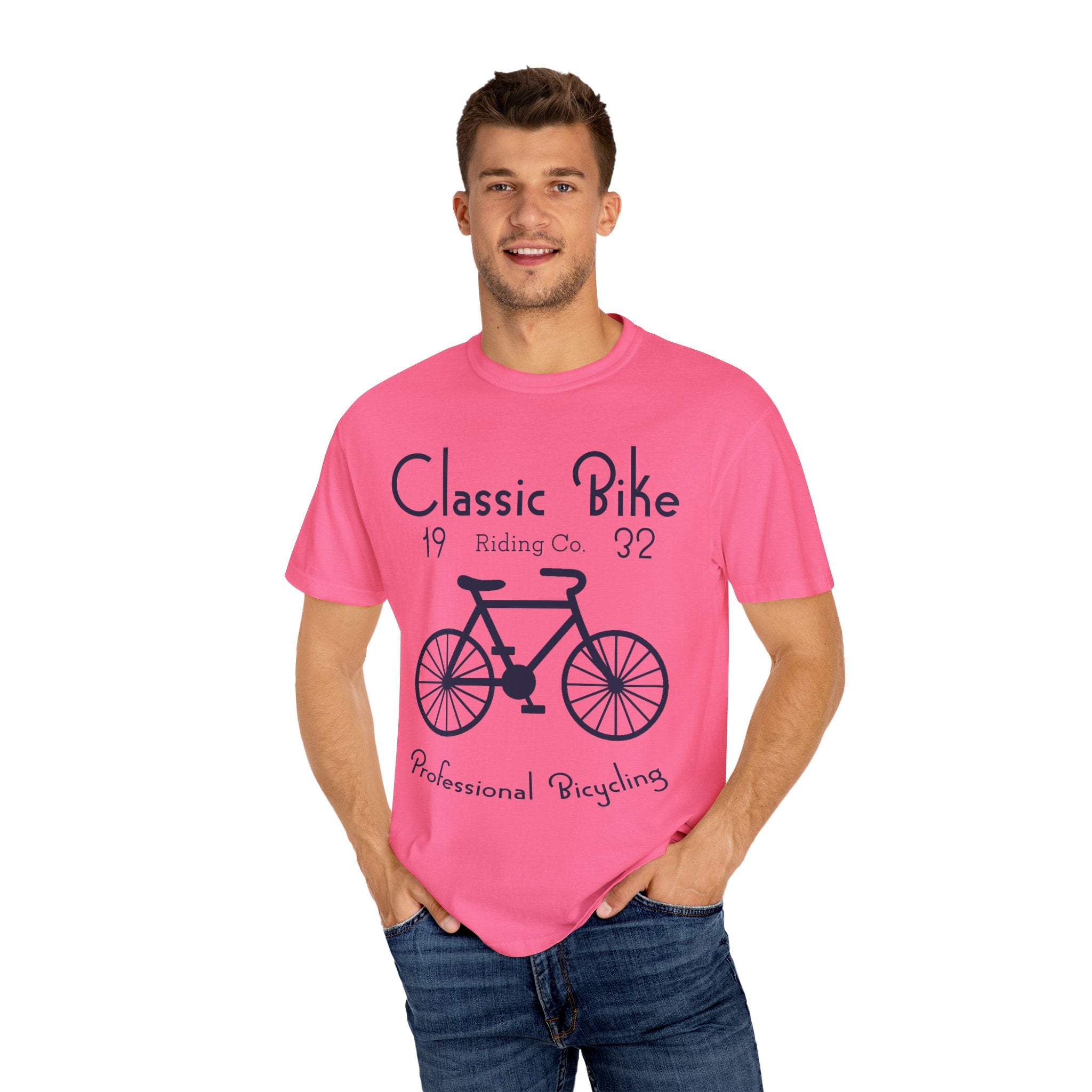 Classic Bike Riding Co Professional Bicycling T-Shirt - Sinful Threads