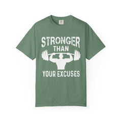 Stronger Than Excuses Bodybuilding Shirt - Motivation Tee