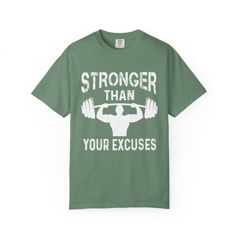 Stronger Than Excuses Bodybuilding Shirt - Motivation Tee