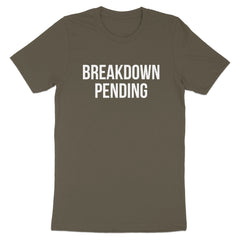 Breakdown Pending Graphic T-shirt product type