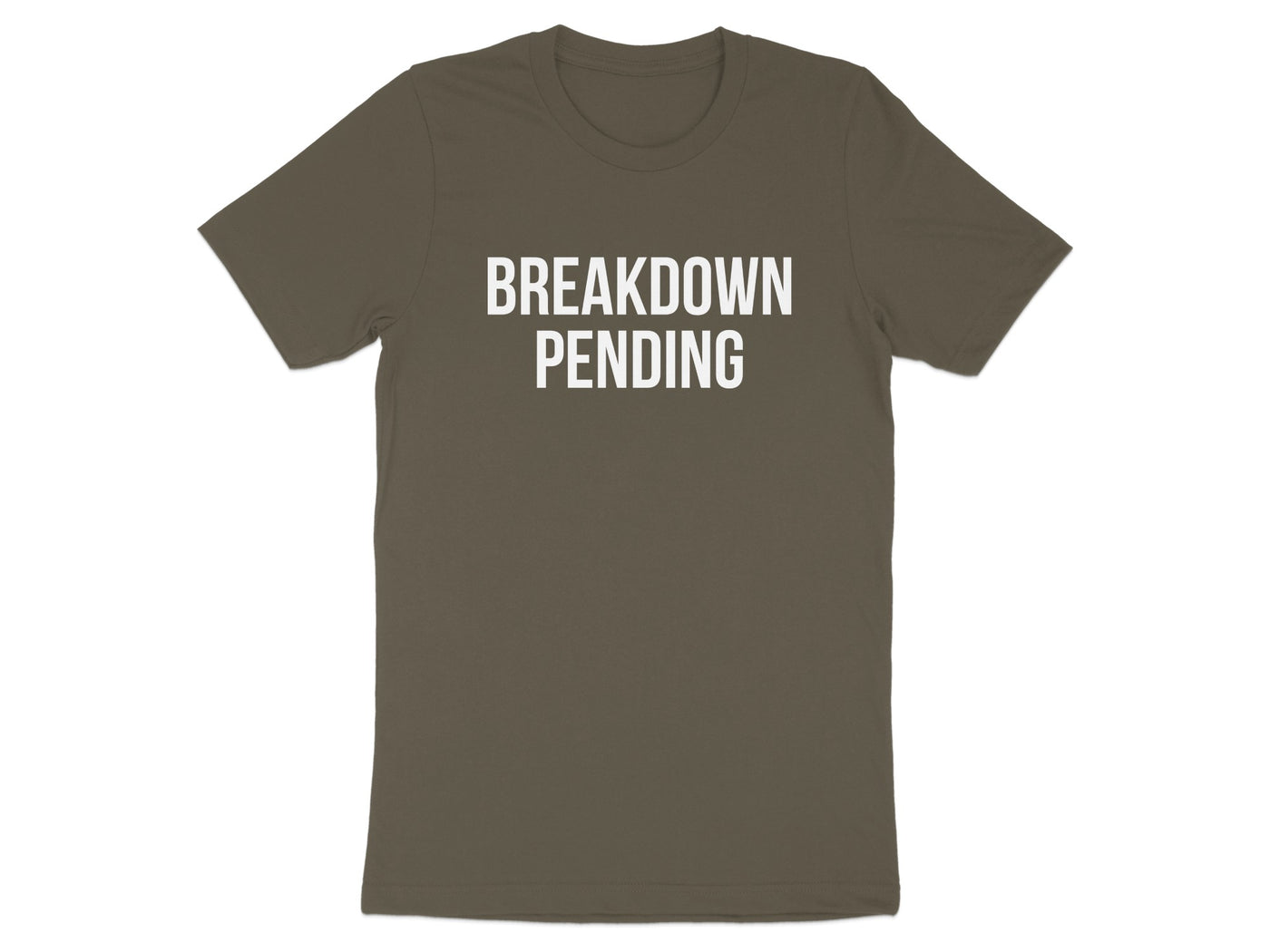 Breakdown Pending Graphic T-shirt product type