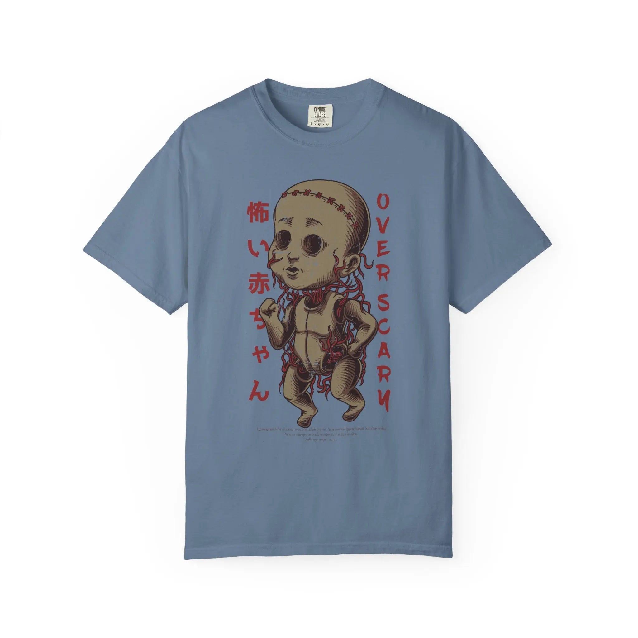 Terrifying Baby Overscary Graphic Design T-Shirt - Sinful Threads