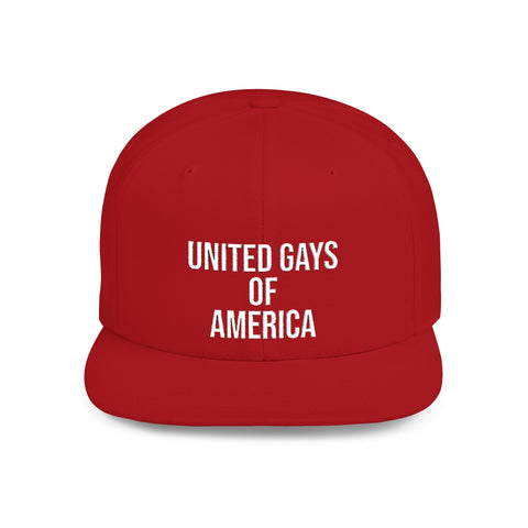 LGBTQ Pride Cap - United Gays of America Patriotic Hat