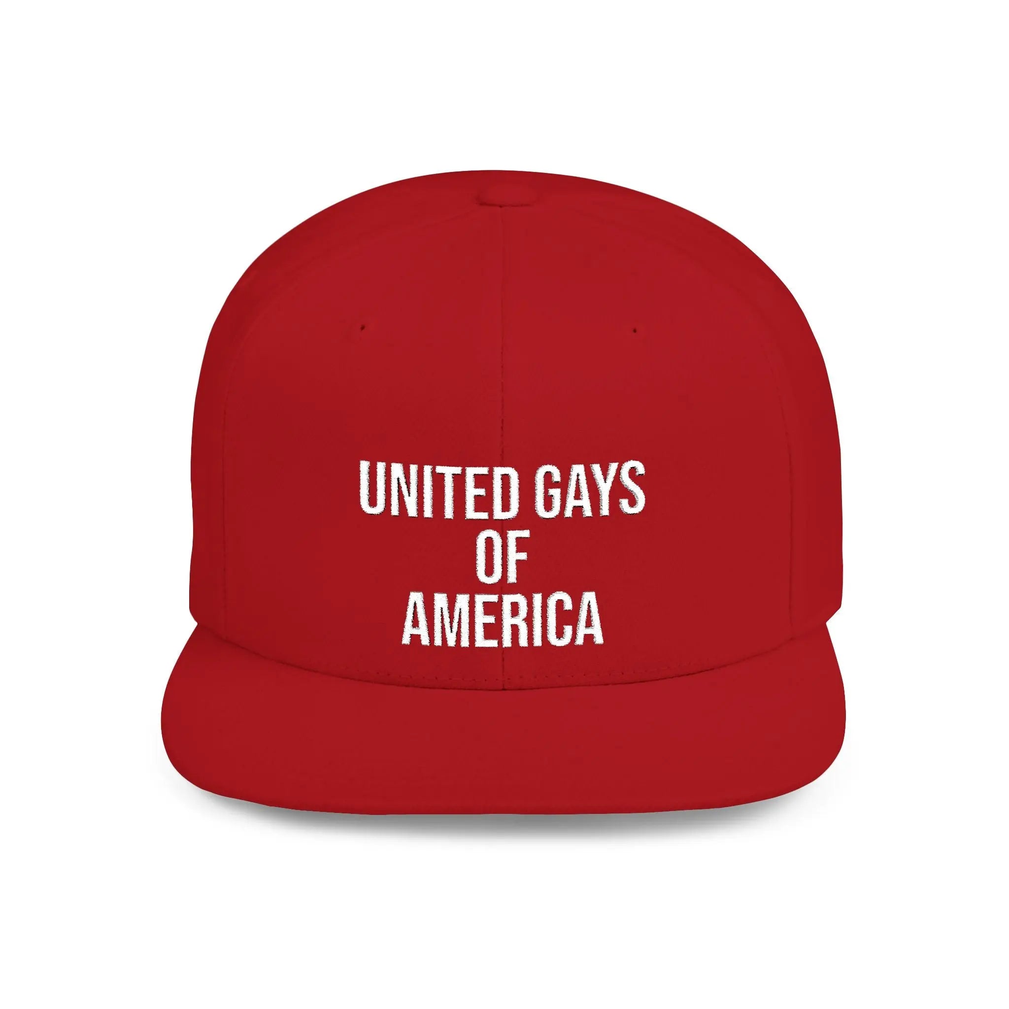 LGBTQ Pride Cap - United Gays of America Patriotic Hat Printify