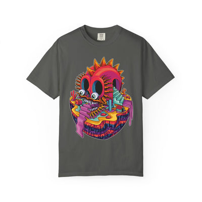 Fantasy Dragon Tee - Psychedelic Monument Valley Art Shirt - Sinful Threads
