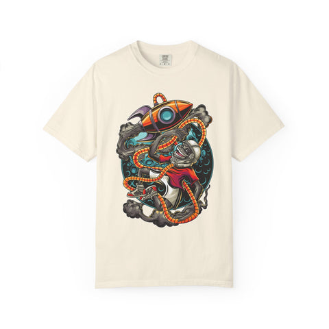 Space Monkey Shirt - Funny Astronaut Tee - Rocket Adventure Gift