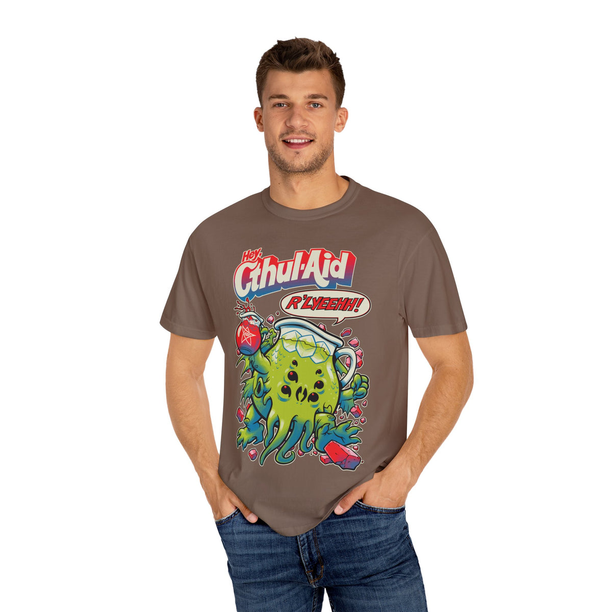 Cthulhu Parody Tee - Funny Cosmic Beverage Comedy Shirt