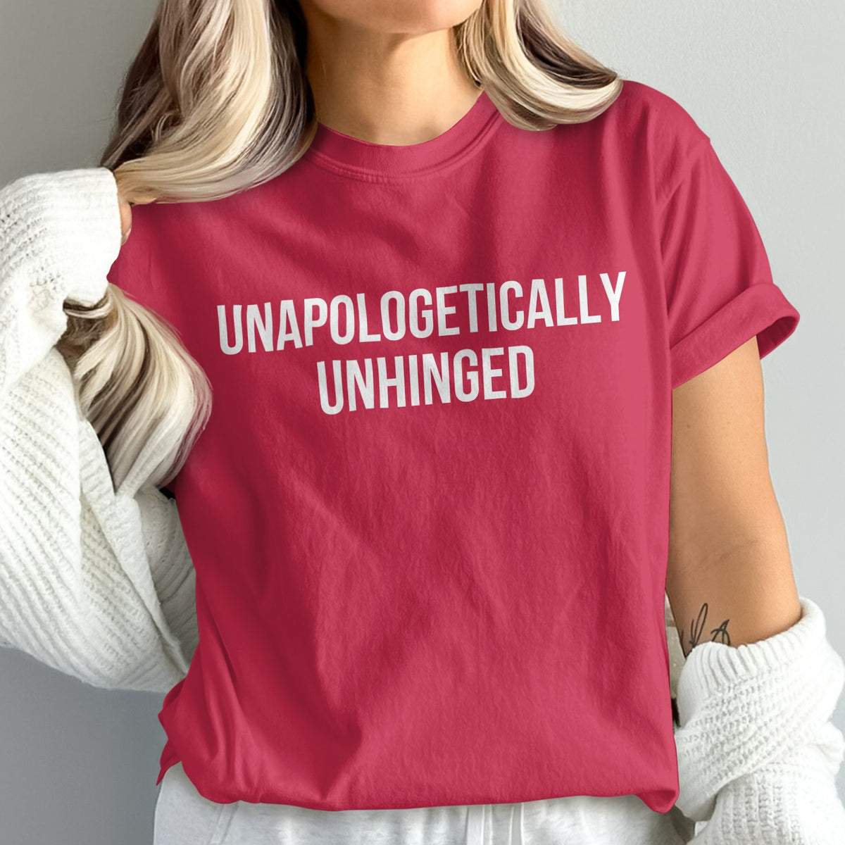 Unapologetically Unhinged Graphic Tee Shirt product type