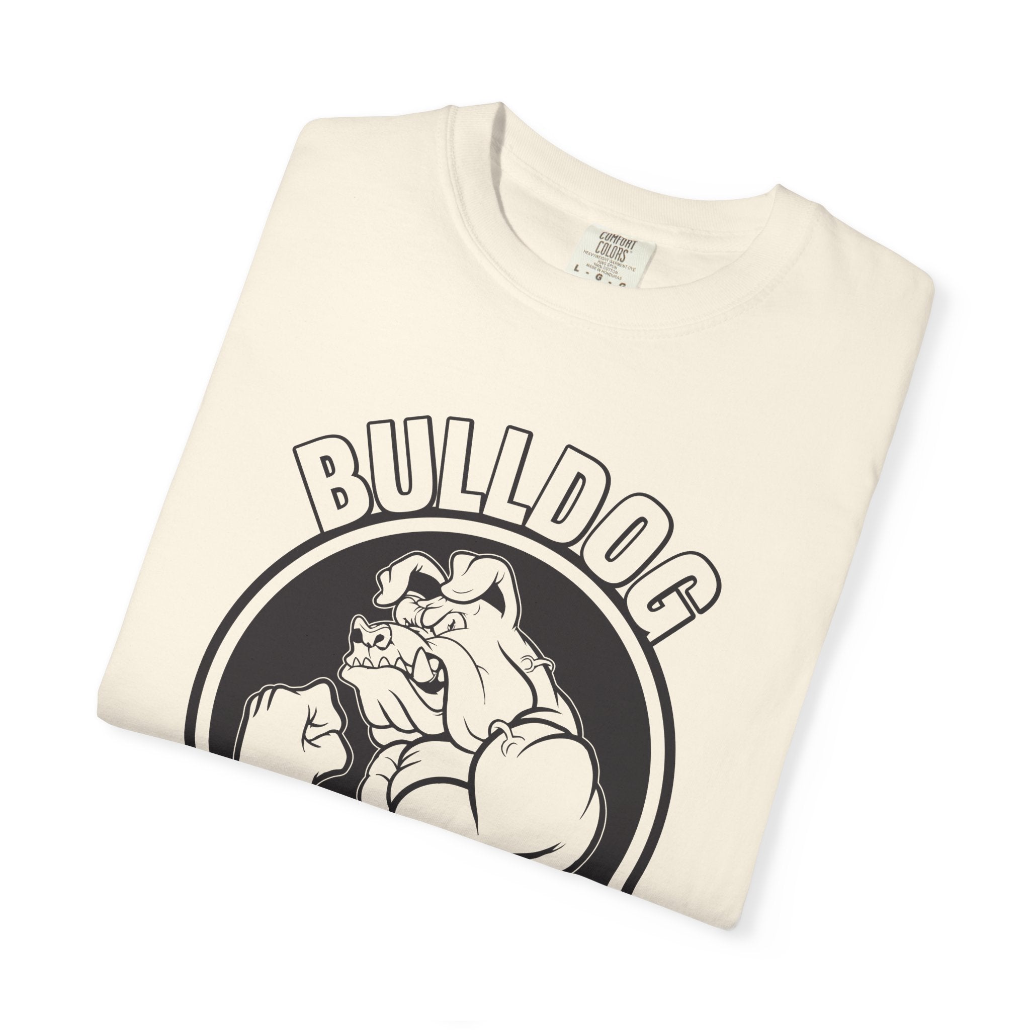Bulldog Fitness Muscle Graphic Tee - Strength Mindset - Sinful Threads