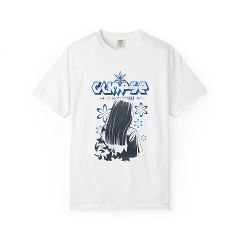 Anime Floral Shirt - Manga Art Top - Anime Lover Gift