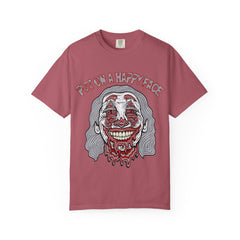 Trippy Clown Shirt - Put On Happy Face Psychedelic Tee Fun