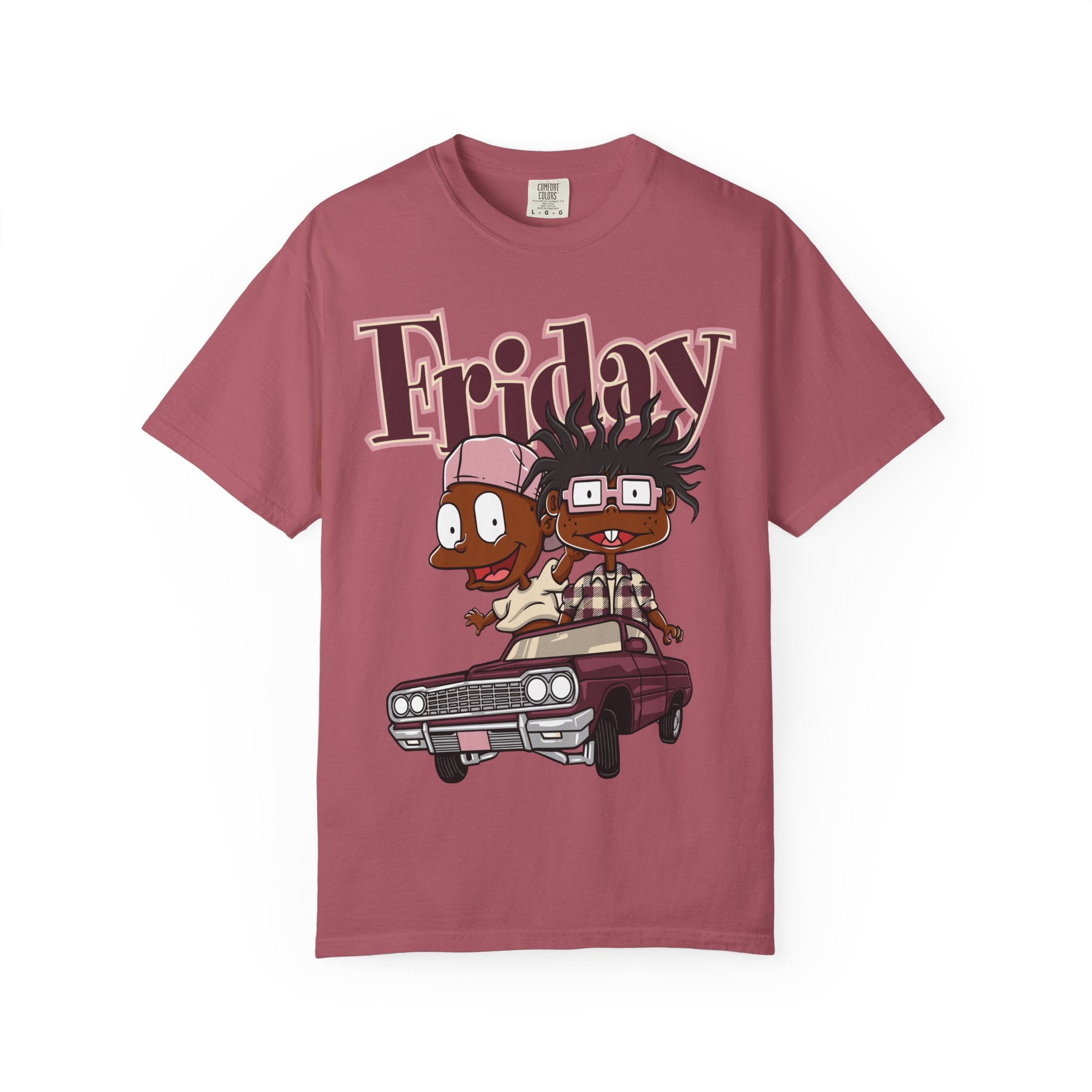 Friday Lowrider Shirt - 90s Culture Tee for Hip Hop Nostalgia - Sinful Threads