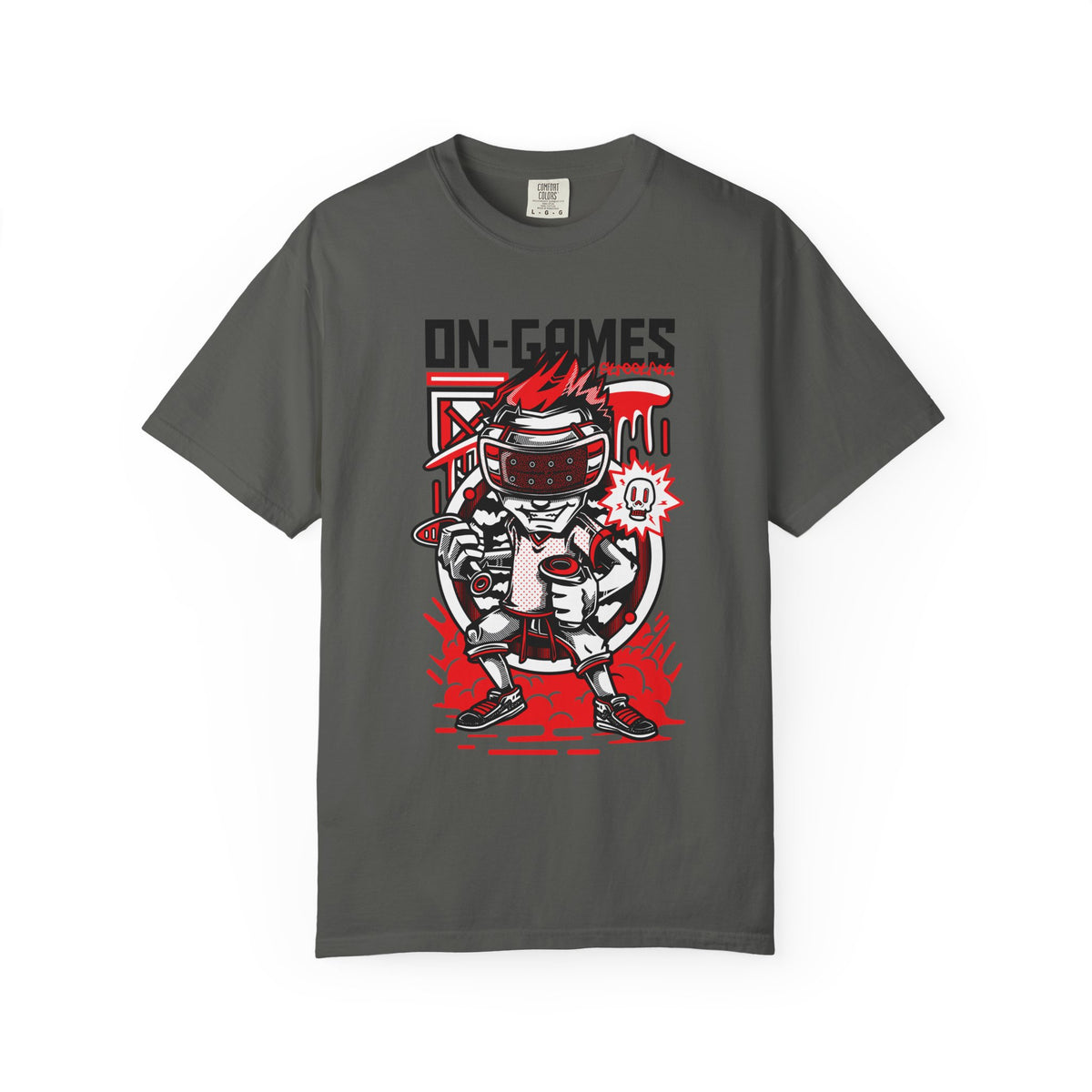 ON GAMES Boy Gamer with VR Headset Graphics T-Shirt