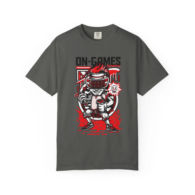 ON GAMES Boy Gamer with VR Headset Graphics T-Shirt - Sinful Threads