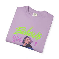 Kawaii Anime Tee - Believe Y2K Girl Design - Cute Gift