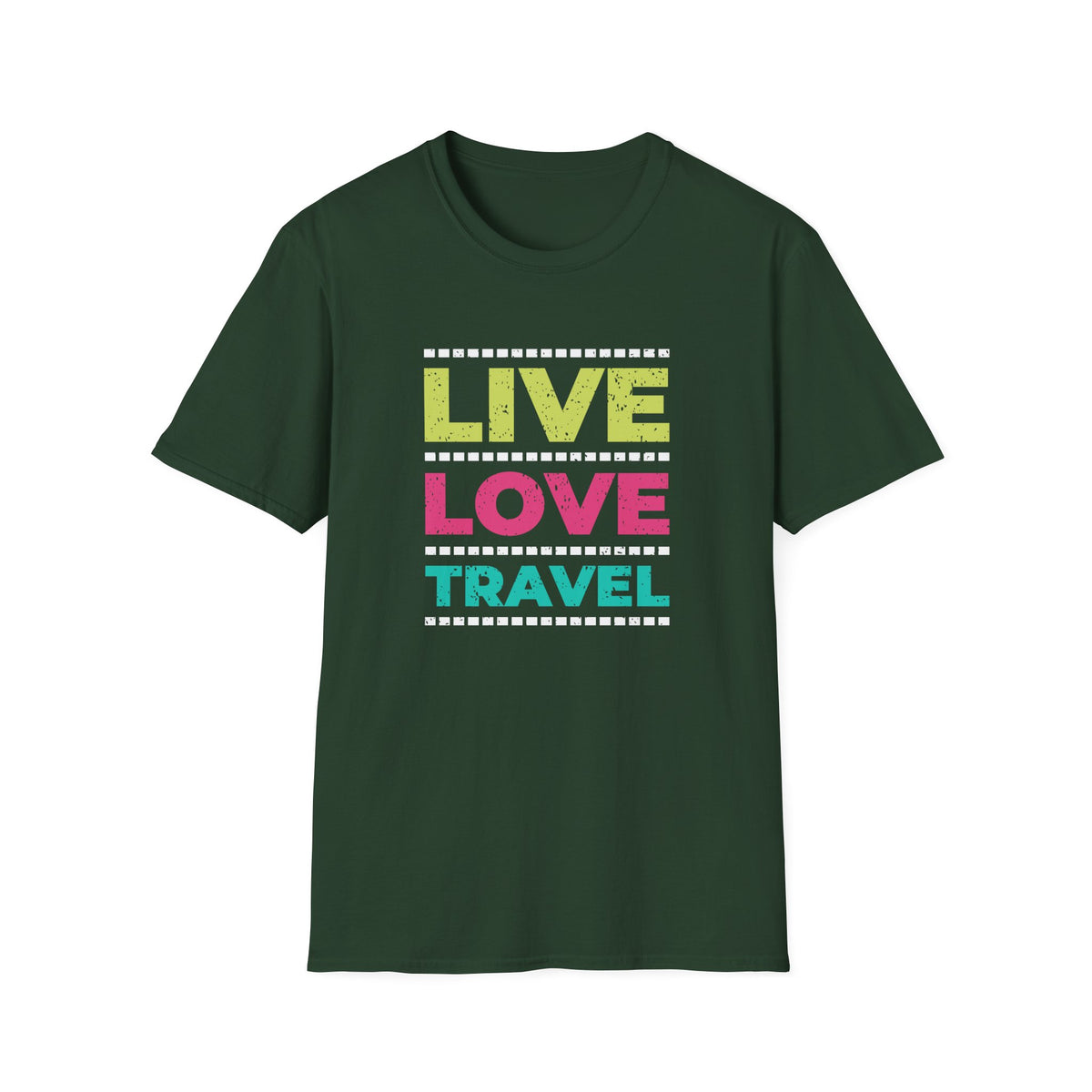Cool Travel Shirt - Live Love Travel Lifestyle Tee Gift