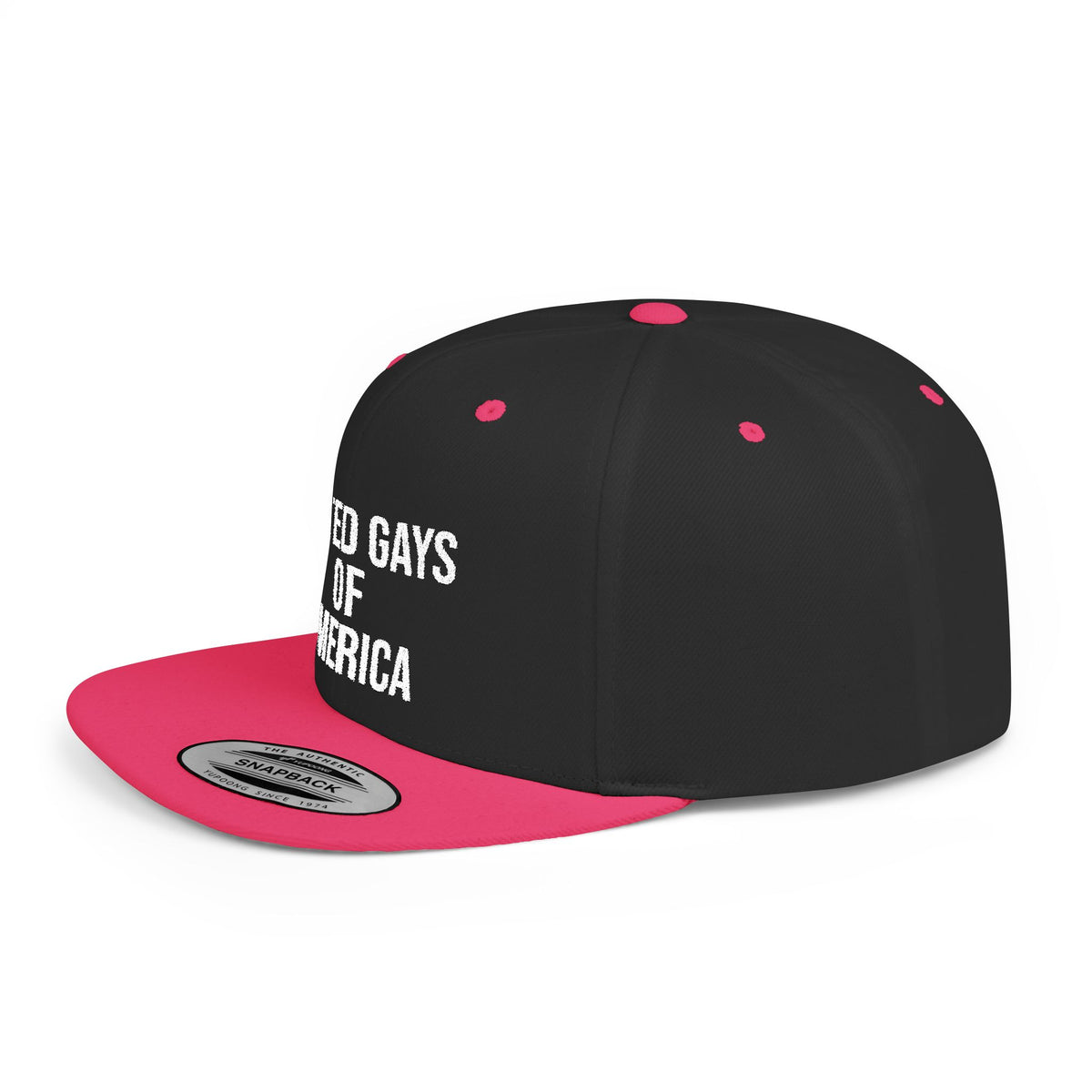 LGBTQ Pride Cap - United Gays of America Patriotic Hat