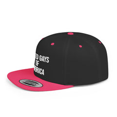 LGBTQ Pride Cap - United Gays of America Patriotic Hat