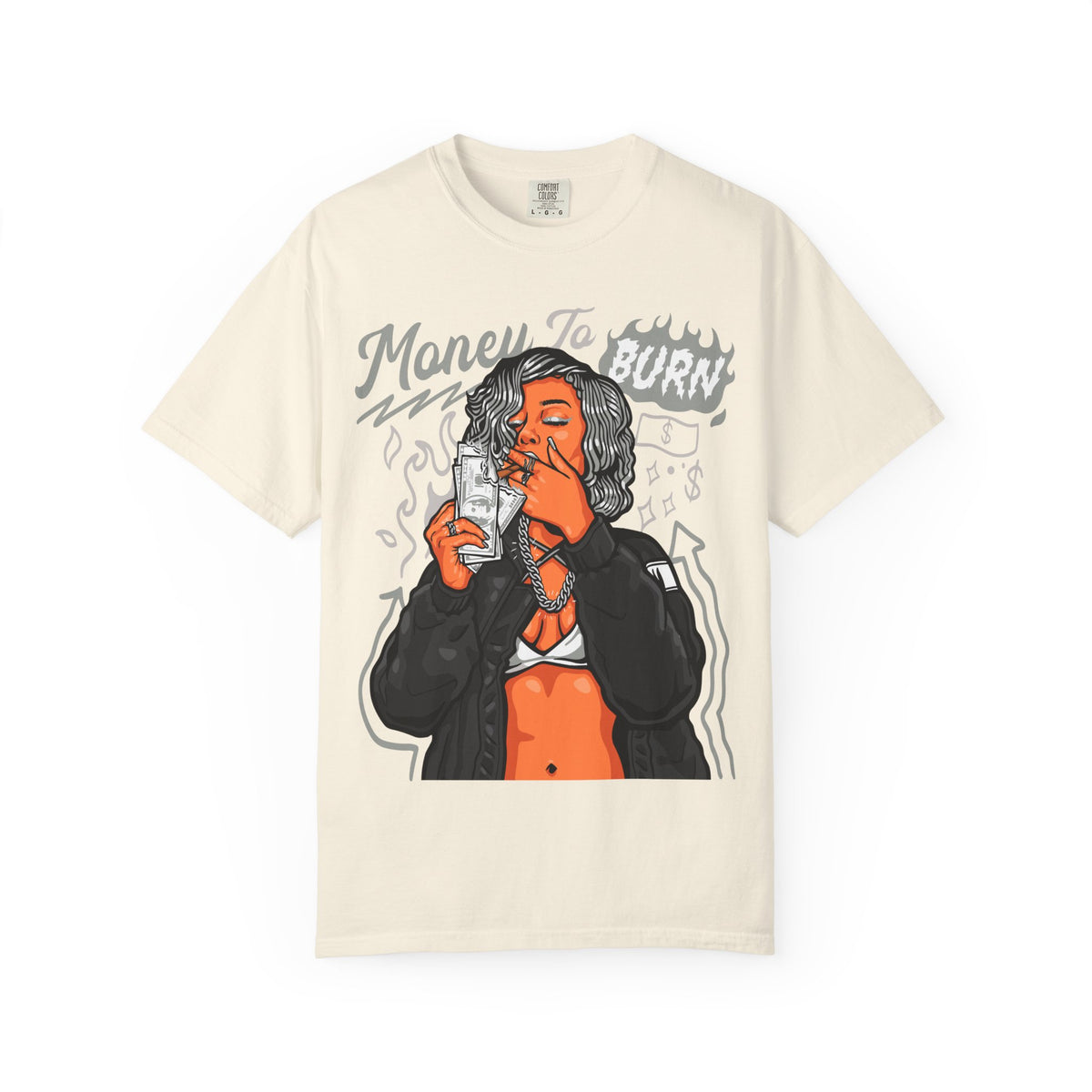 Money Graphic Tee – Luxury Streetwear