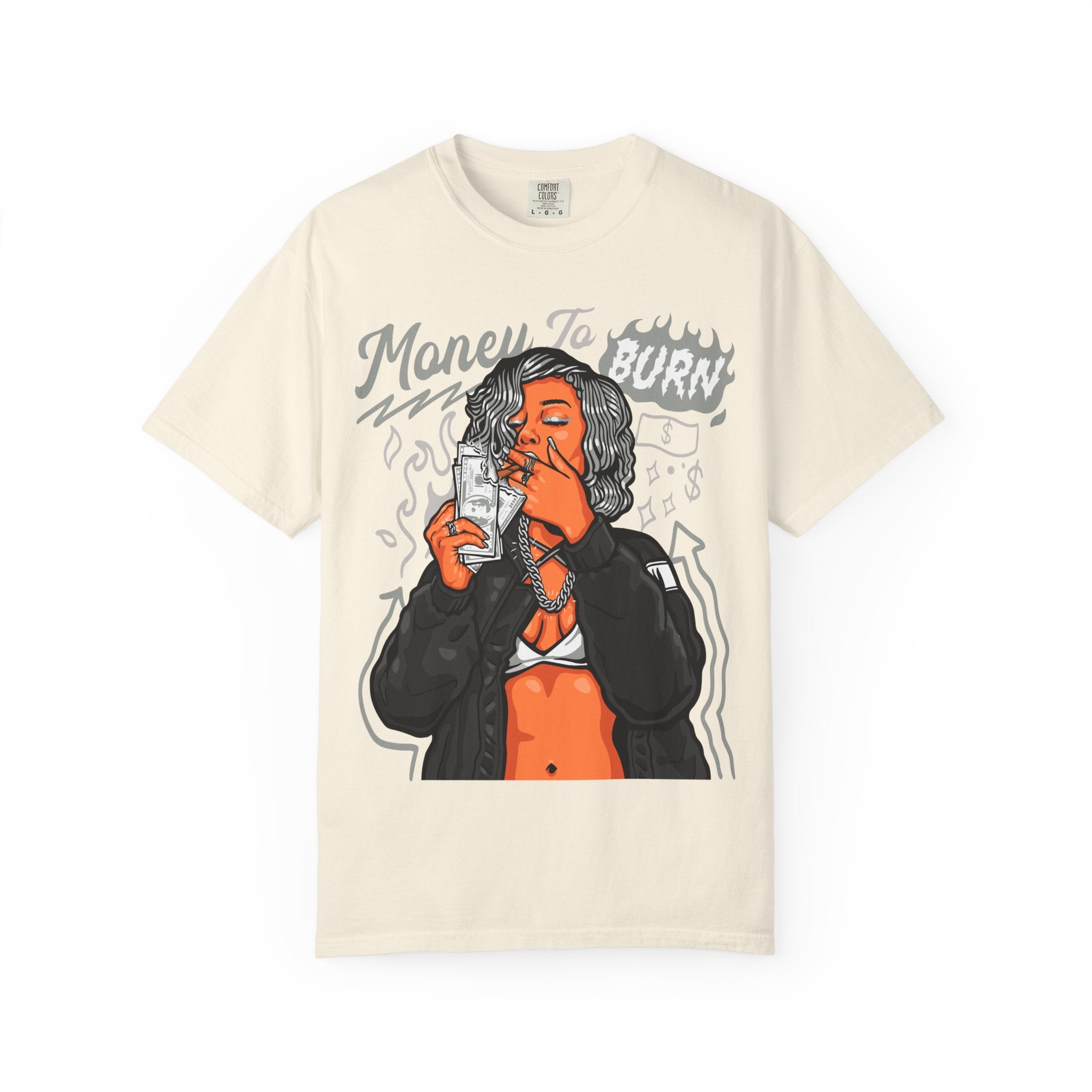 Money Graphic Tee – Luxury Streetwear - Sinful Threads