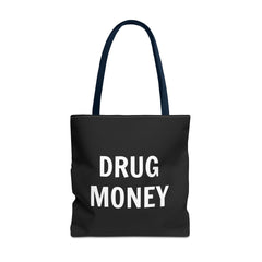 Funny Tote Bag – Bold “Drug Money” Heavy-Duty Shopper