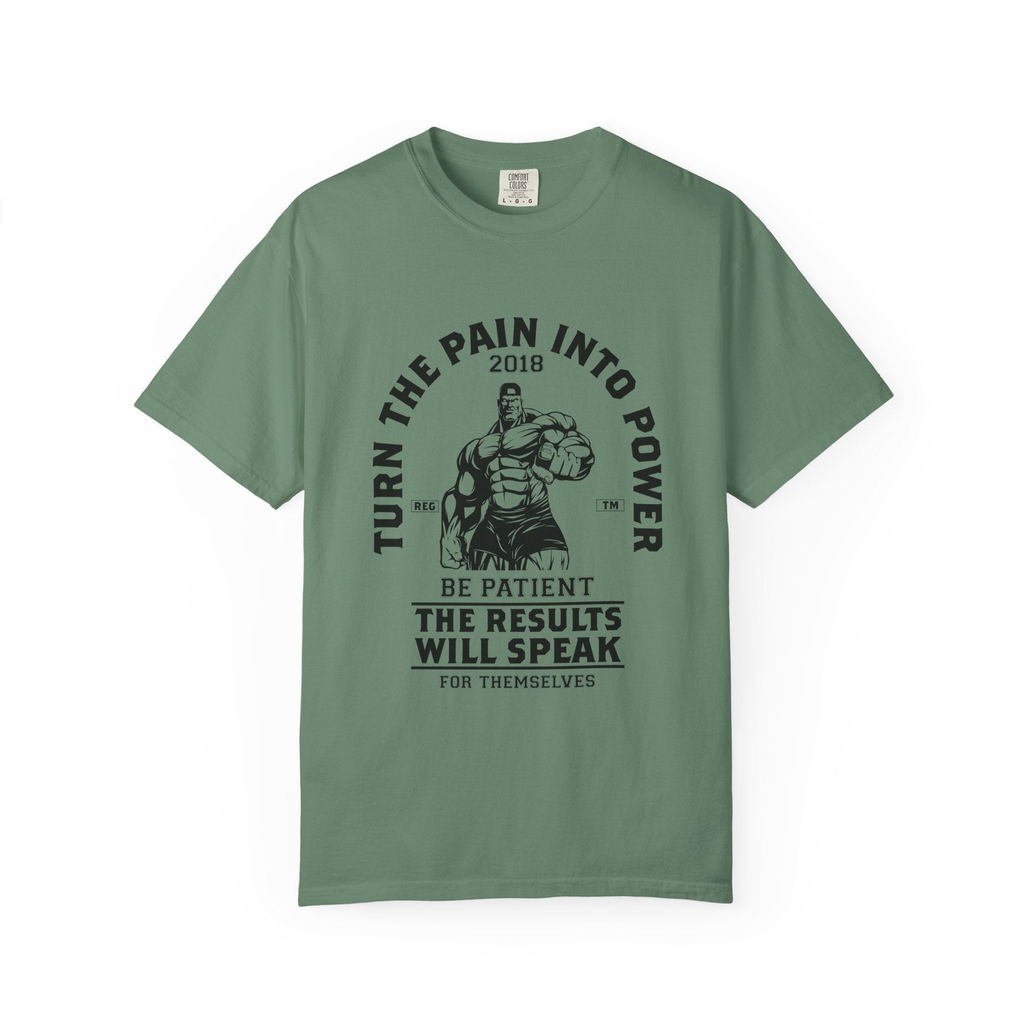 Turn Pain Into Power T-Shirt - Gym Motivation Gift - Sinful Threads