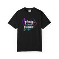 Peace Graphic Tee - Pray For Peace Shirt - Geometric Gift - Sinful Threads