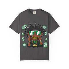 Gold Grill Tee – Hip Hop Cartoon Shirt for Street Culture