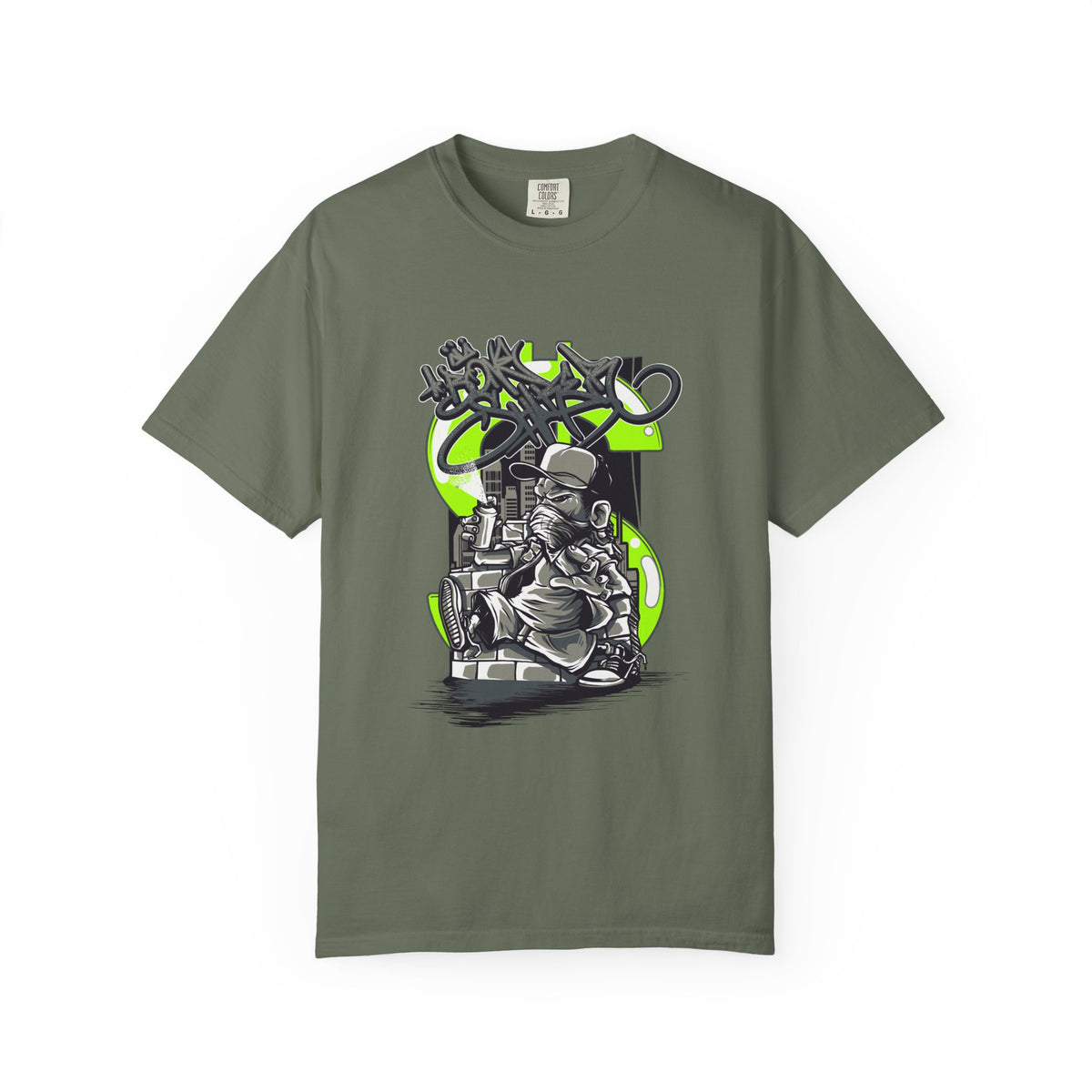 Urban Street Artist Design Spray Can Cool Graphic T-Shirt
