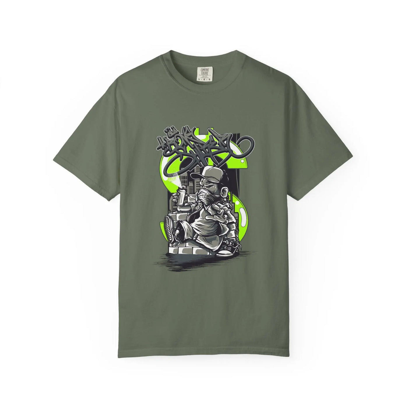 Urban Street Artist Design Spray Can Cool Graphic T-Shirt - Sinful Threads
