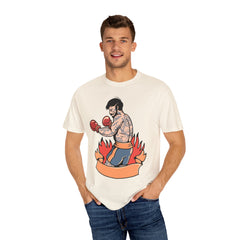 Tattooed Boxer Shirt - Boxing Illustration Tee, Tattoo Gift
