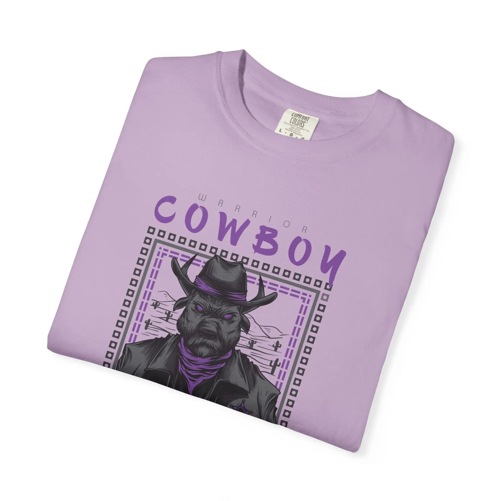 Warrior Cowboy Graphic Unisex Relaxed Fit T-Shirt - Sinful Threads
