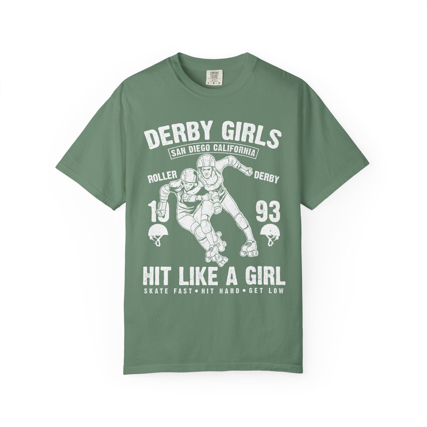 San Diego Derby Girls Roller Derby California T-Shirt - Sinful Threads