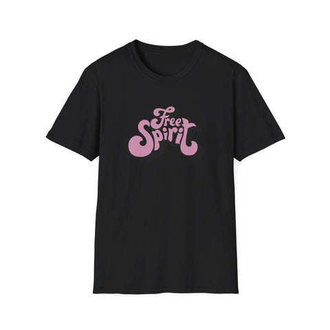 Free Spirit Groovy Graphic Tee - Retro Boho Lifestyle