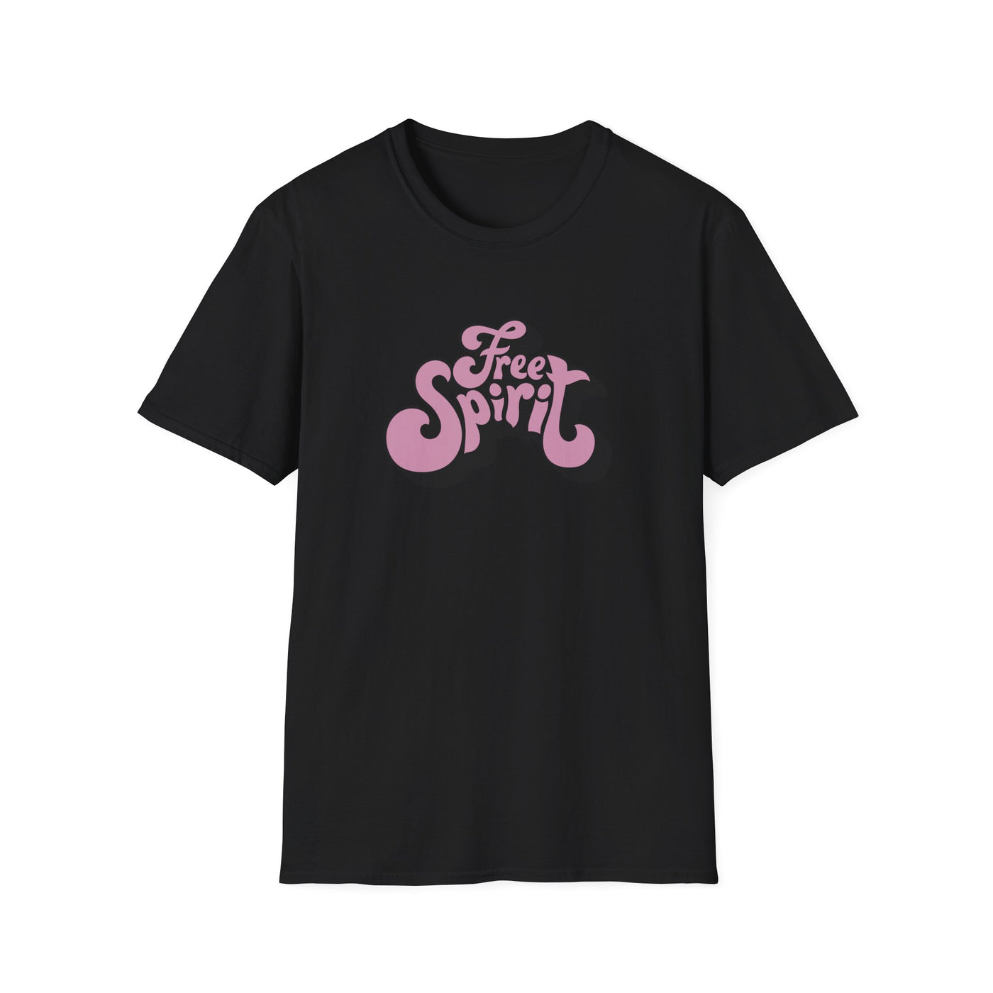 Free Spirit Groovy Graphic Tee - Retro Boho Lifestyle - Sinful Threads
