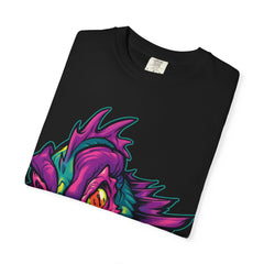 Monster Fish Tee - Fantasy Colorful Sea Creature Shirt