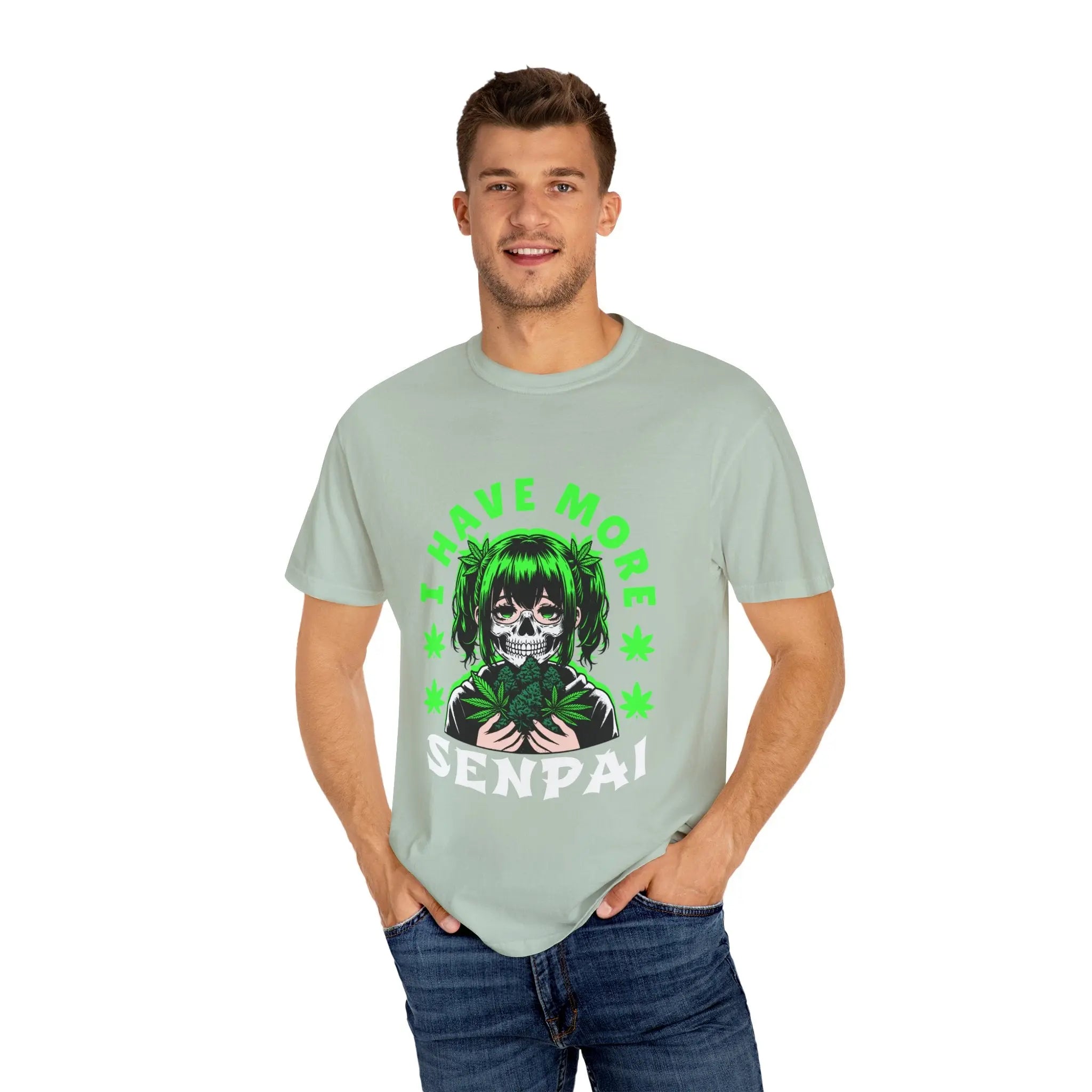 Anime Stoner Tee - 420 Cannabis Graphic - Funny Gift - Sinful Threads