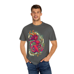 Female Krampus T-Shirt - Cute She Devil Cartoon Tee