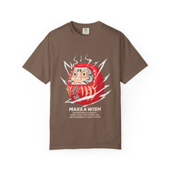 Daruma Good Luck Charm Japanese Graphic Tee Design