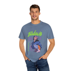 Kawaii Anime Tee - Believe Y2K Girl Design - Cute Gift