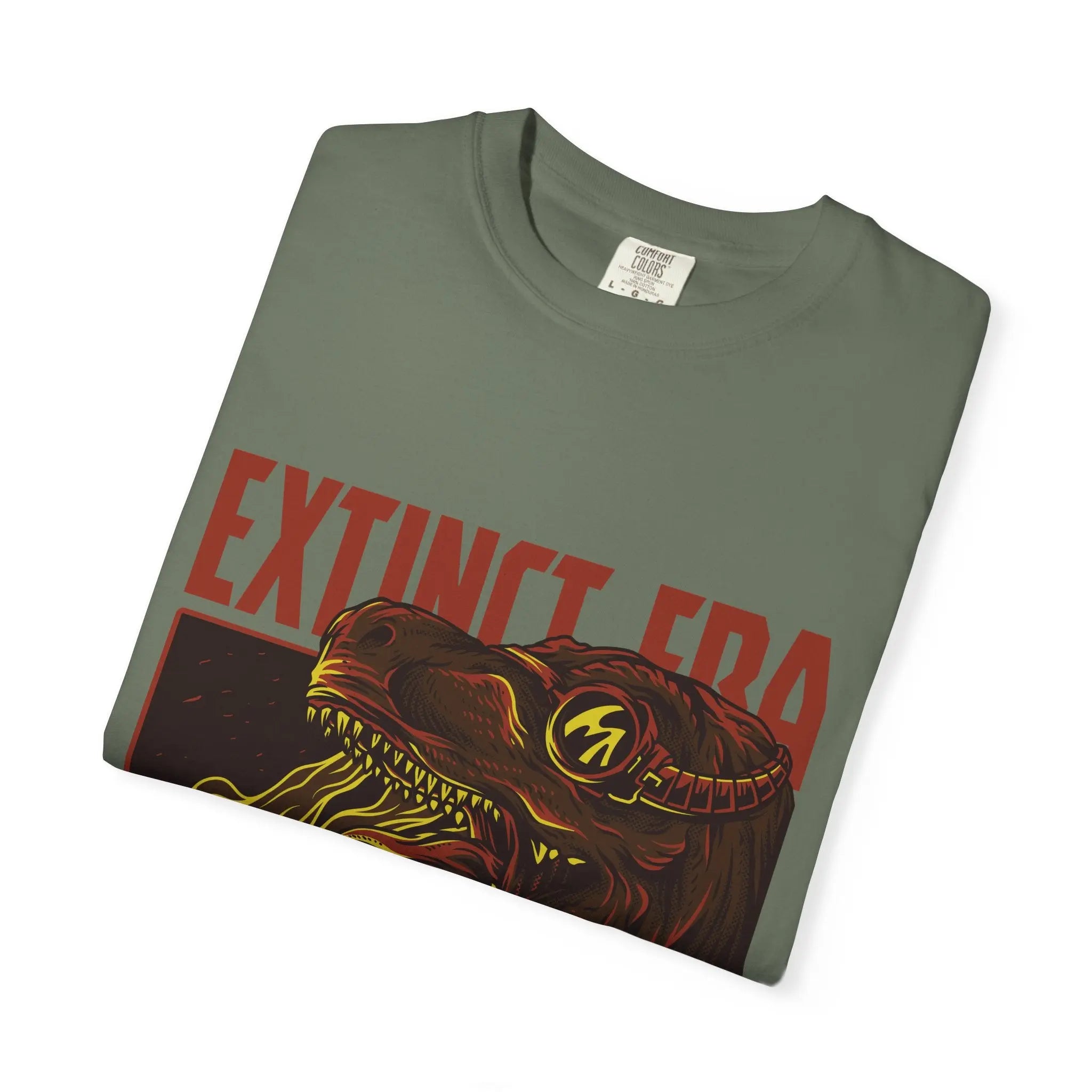 Extinct Era Dinosaur Graphic Unisex Relaxed Fit T-Shirt - Sinful Threads