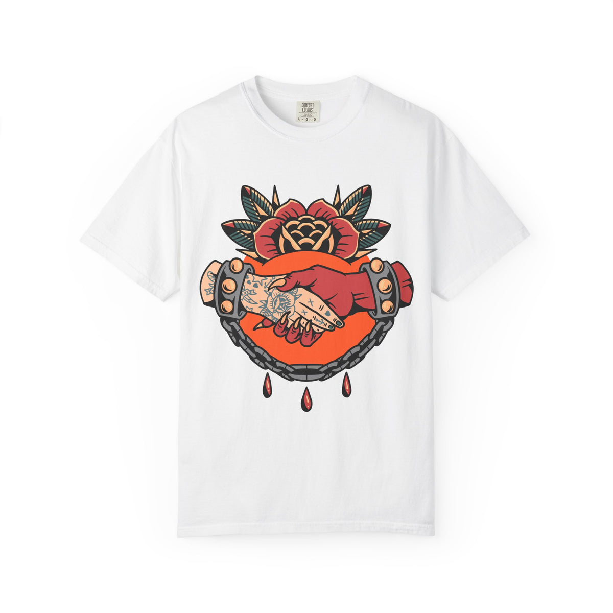 Devil Tattoo Shirt - Deal With Devil Tee - Occult Clothing