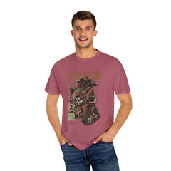 Retro Old Tech Post Of The End Robot Illustration T-Shirt
