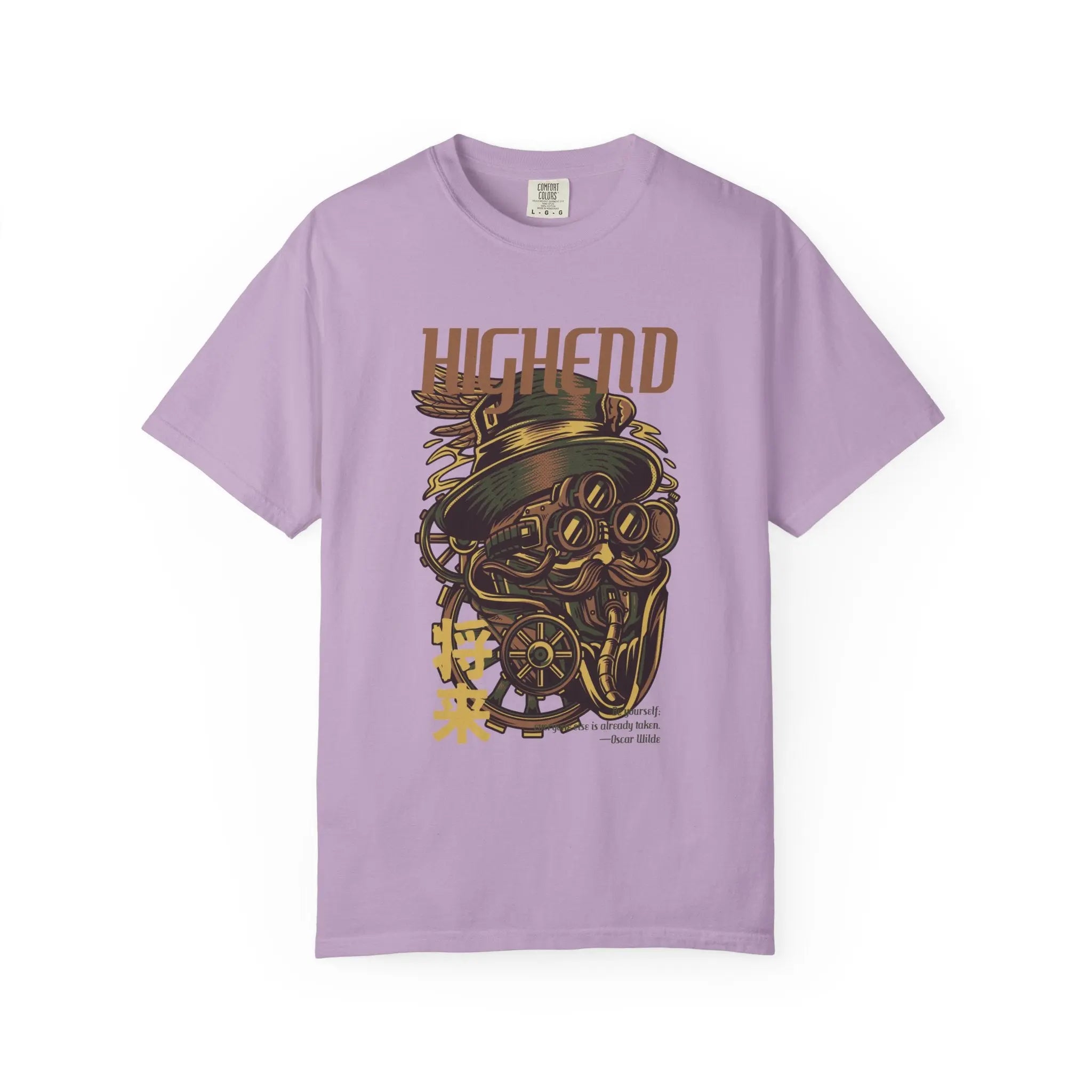 Steampunk Man Future Inspired Cool Graphic Design T-Shirt - Sinful Threads