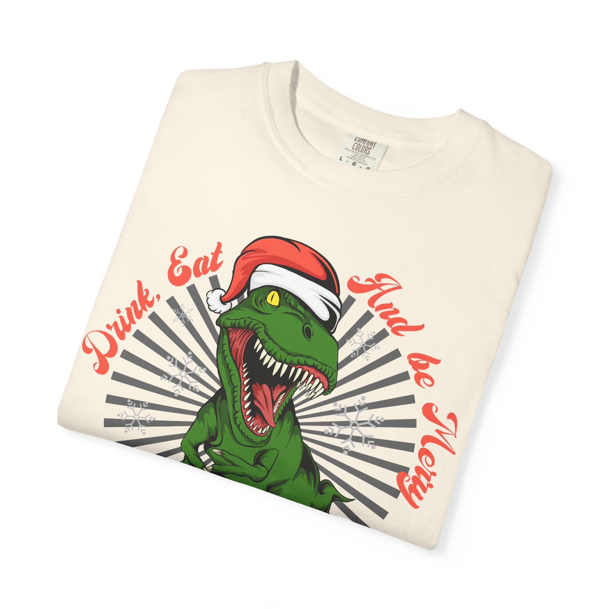 Trex christmas shirt - Funny Dino Tee - Merry Gift Idea - Sinful Threads