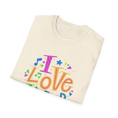 I Love K-Pop T Shirt - Korean Wave Fandom Pride & Culture