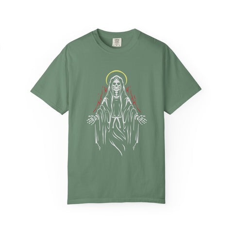 Angel of Death with Flames Unique Trendy Graphic T-Shirt