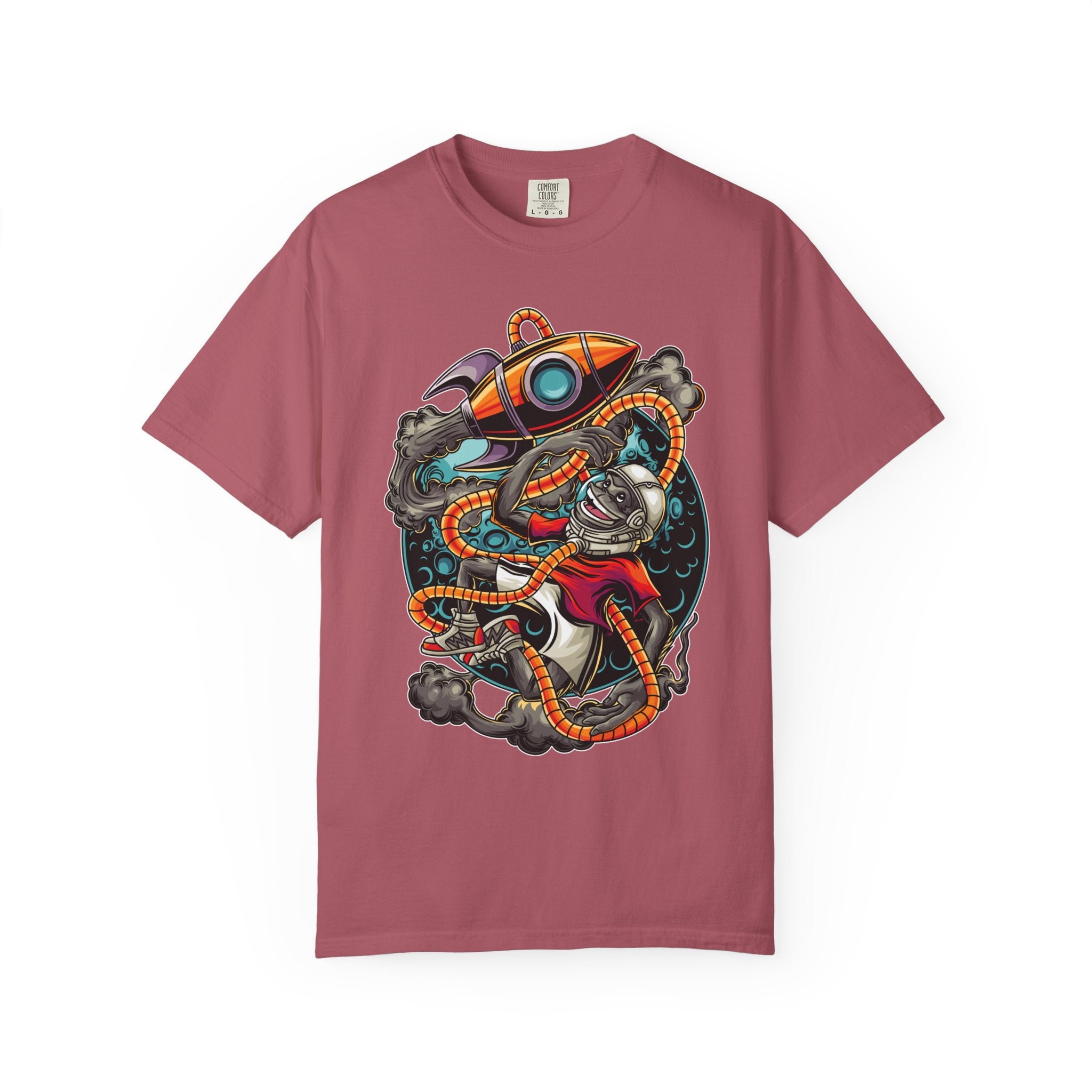Space Monkey Shirt - Funny Astronaut Tee - Rocket Adventure Gift - Sinful Threads